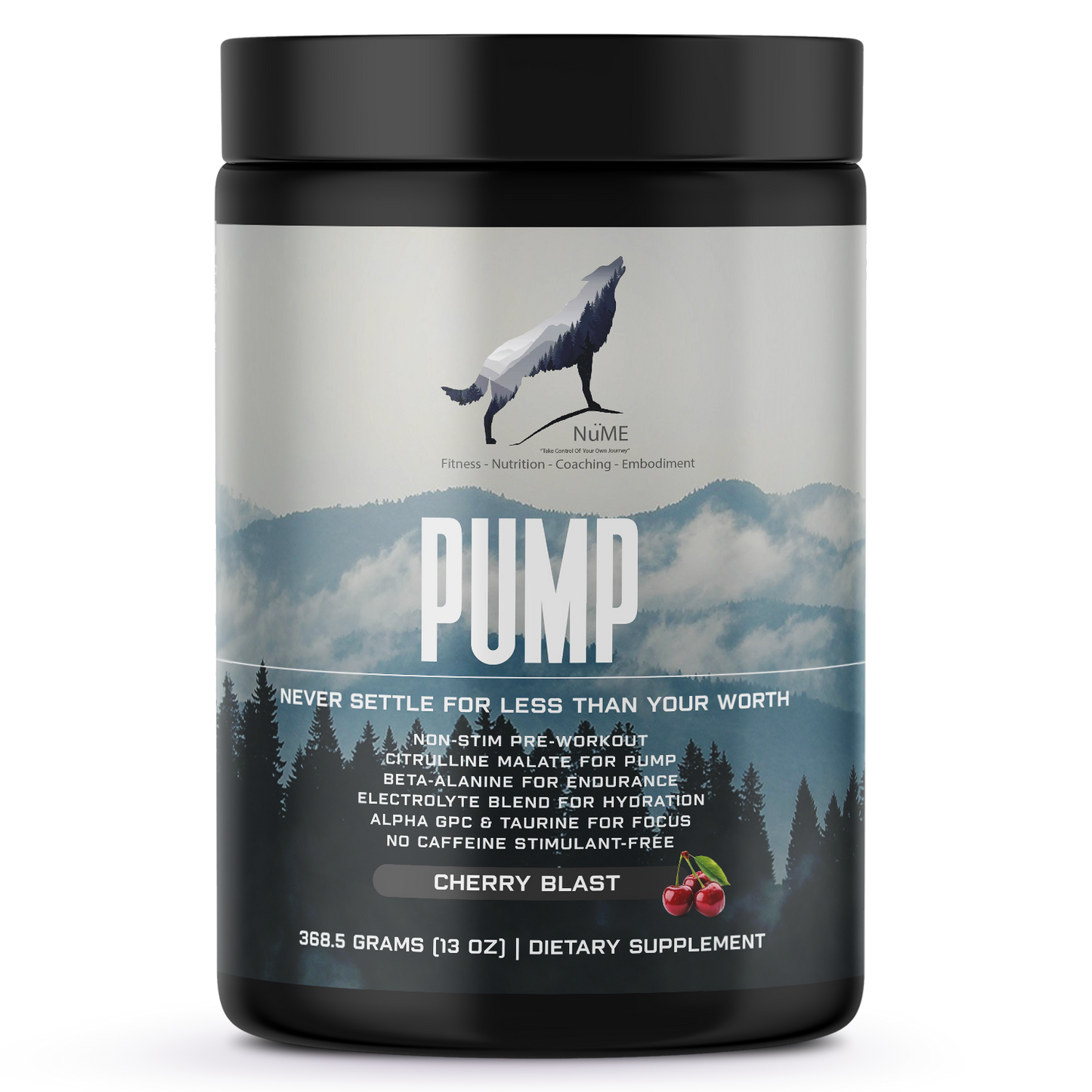 Pump Non-Stim Pre-Workout (Cherry Blast)