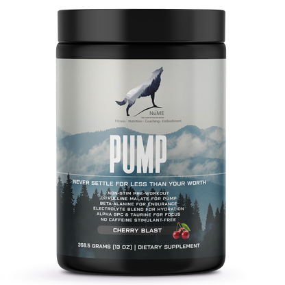 Pump Non-Stim Pre-Workout (Cherry Blast)