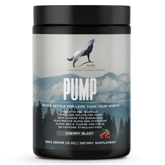 Pump Non-Stim Pre-Workout (Cherry Blast)