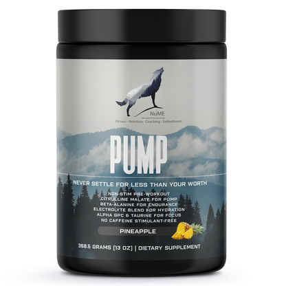 Non-Stim Pump Pre-Workout (Pineapple)