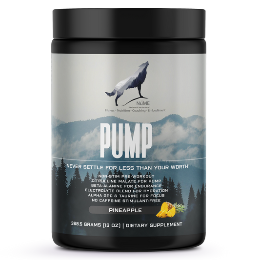 Non-Stim Pump Pre-Workout (Pineapple)