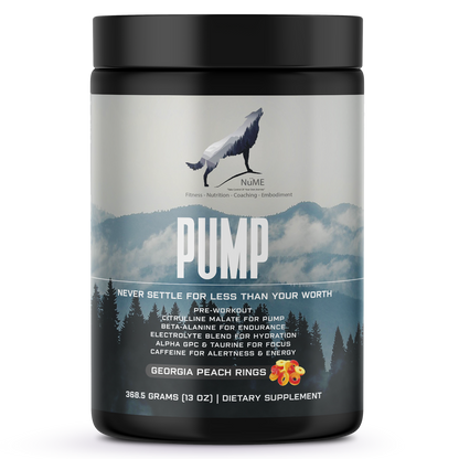 Pump Pre-Workout (Georgia Peach Rings)