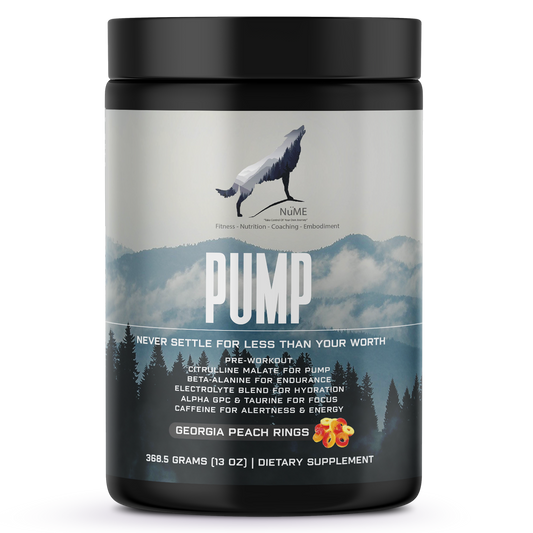 Pump Pre-Workout (Georgia Peach Rings)