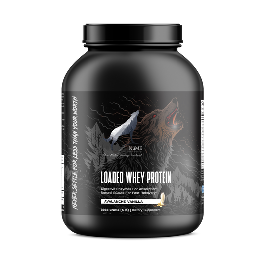5lb Loaded Whey Protein Vanilla – 70 servings