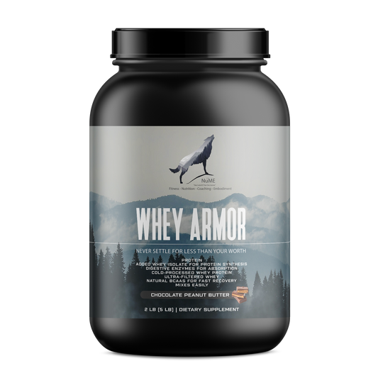 2lb Whey Armor Protein Chocolate Peanut Butter