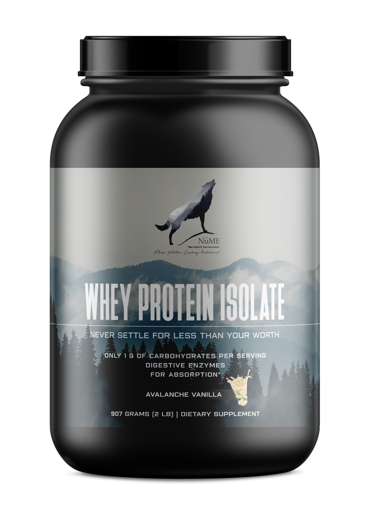 2lb 100% Whey Isolate Vanilla – 30 servings