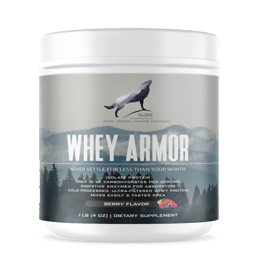 1lb Whey Armor Isolate Protein Berry