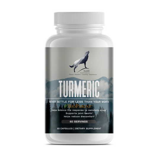 Turmeric w/BioPerine - 650mg (ORGANIC)