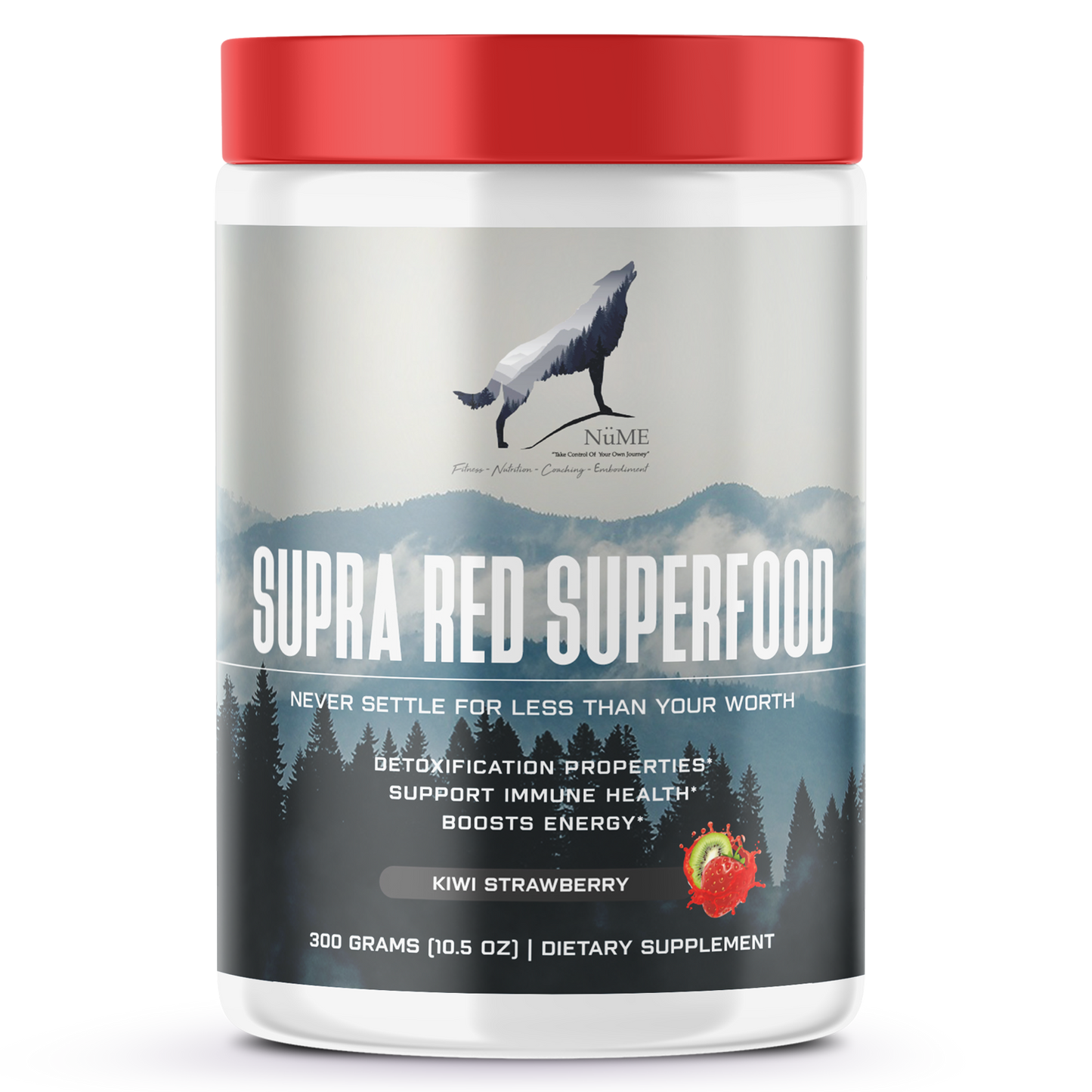 Supra Red Superfood Kiwi Strawberry