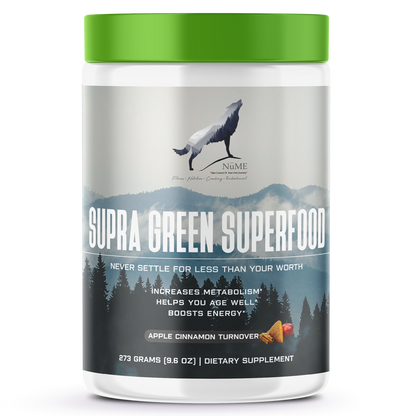 Supra Green Superfood Apple Cinnamon Turnover