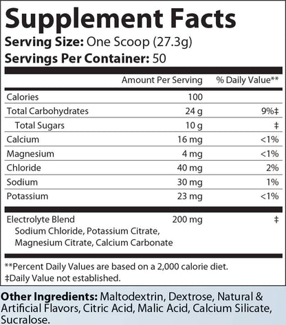 Recovery Carb + Electrolyte (Summer Punch)