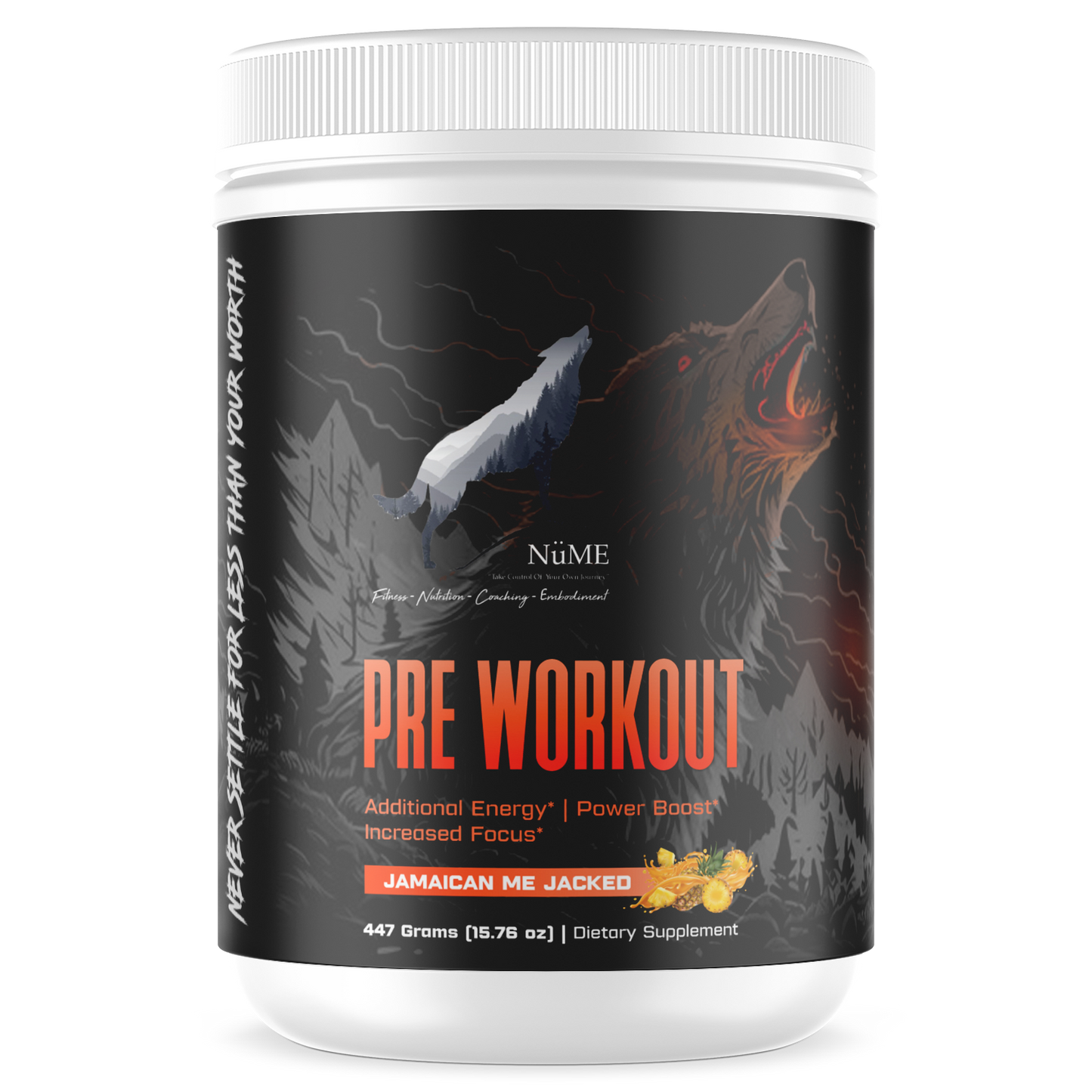 Enhanced Plus Pre-Workout Jamacian Me Jacked